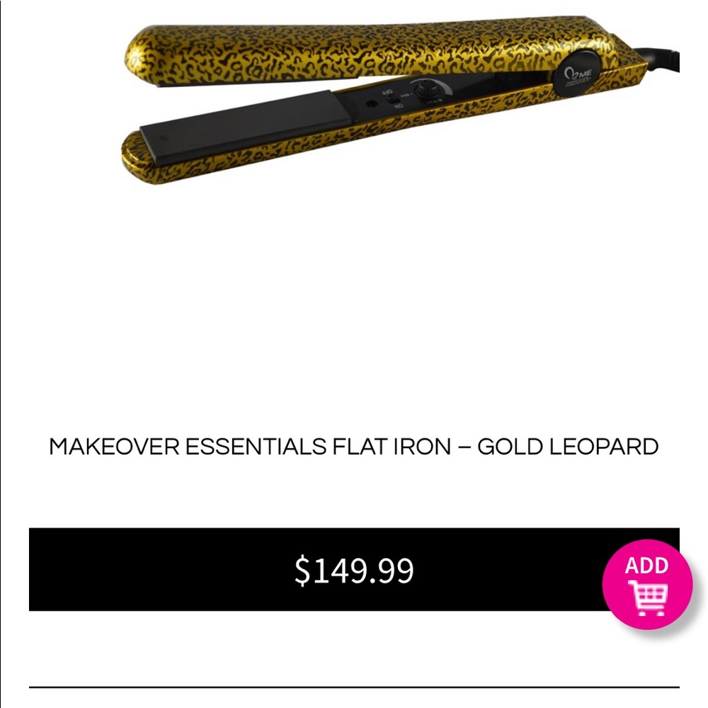 Makeover Essentials Flat Iron